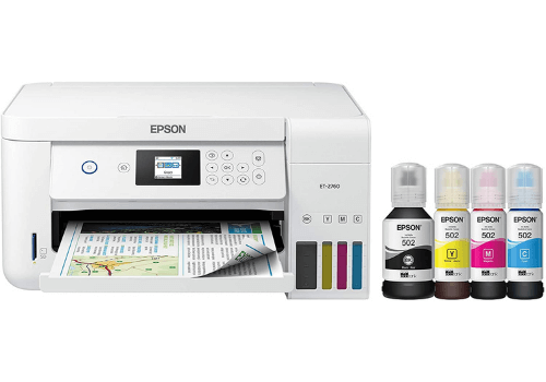 6.Epson EcoTank ET-2760 All-in-One Cartridge-Free Supertank Printer