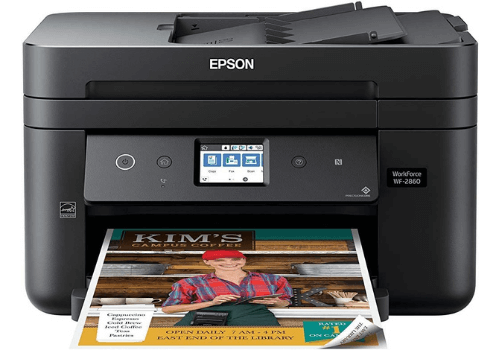 7.Epson Workforce WF-2860 All-in-One Wireless Color Printer