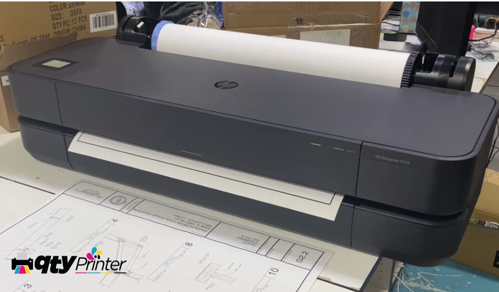 HP DesignJet T210 Large Format Plotter Printer