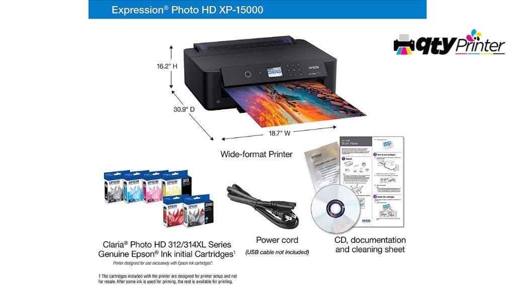 Epson Expression XP-15000 Info Graphic