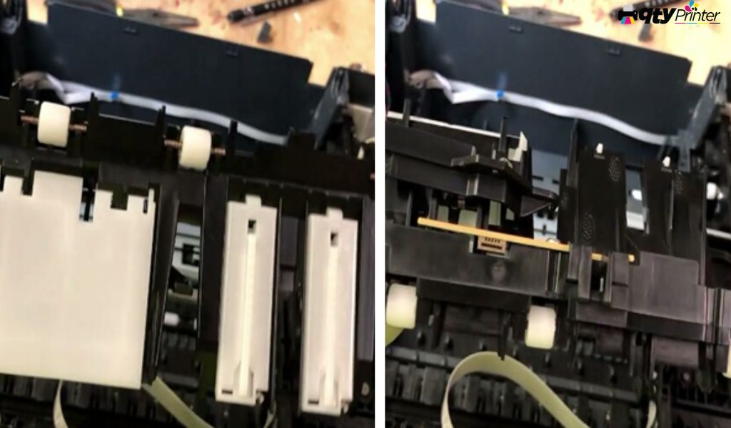 Printer tray sensor