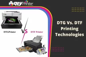 DTG Vs. DTF Printing Technologies